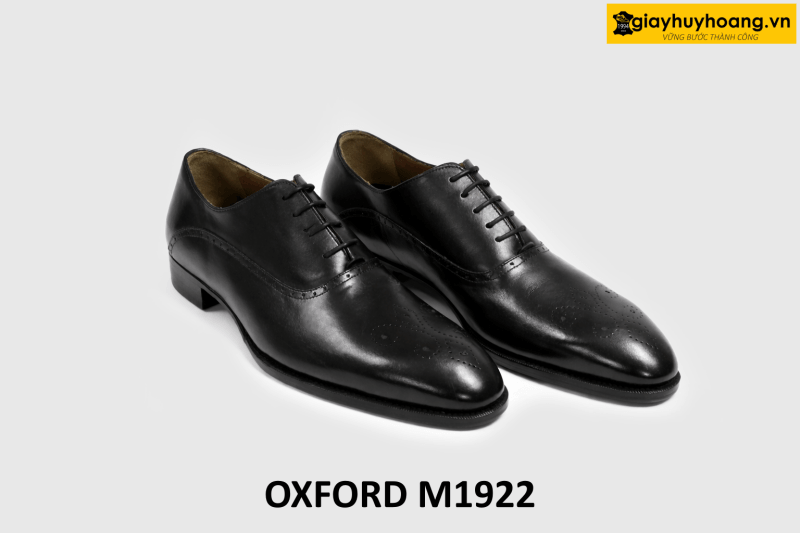 ban-giay-tay-oxford-den-cong-so-m1922-003 Giày da oxford nam đế da bò màu đen sang trọng M1922 002