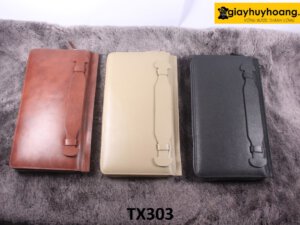 Túi ví cầm tay nam da cao cấp TX303 001