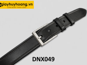 Dây nịt thắt lưng nam 3.3 cm phong cách DNX049 001