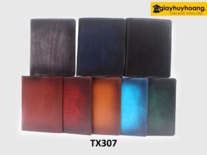 Bóp Ví da nam kiểu đứng đựng tiền TX307 001