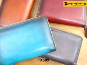 Bóp Ví nam nữ unisex da bò cao cấp TX309 003