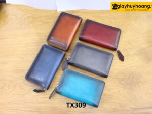Bóp Ví nam nữ unisex da bò cao cấp TX309 001
