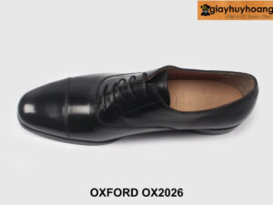 Size 45 giày da oxford nam công sở đen lịch lãm OX2026 007