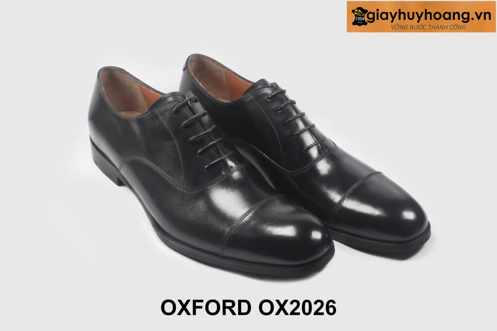 ban-giay-da-nam-oxford-ox2026-cao-cap-3 Size 45 giày da oxford nam công sở đen lịch lãm OX2026 006