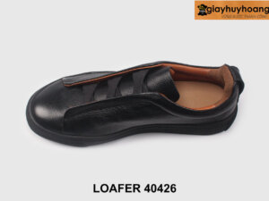 [Size 39] Giày da sneaker thể thao nam màu đen 40426 005