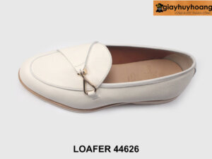 [Size 43] Giày lười loafer nam màu trăng da hạt 44626 006