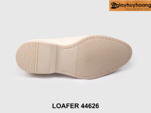 [Size 43] Giày lười loafer nam màu trăng da hạt 44626 002