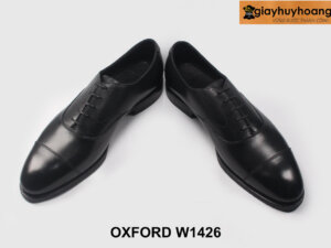 [Size 44] Giày tây nam oxford cao cấp màu đen W1426 003