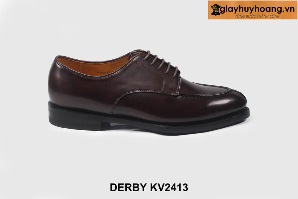ban-giay-tay-derby-nam-cong-so-kv2413-1 Size 42 giày da derby nam đế cao su khâu goodyear KV2413 001
