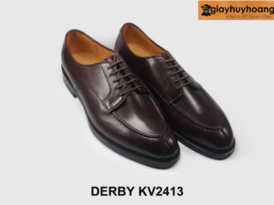Size 42 giày da derby nam đế cao su khâu goodyear KV2413 005