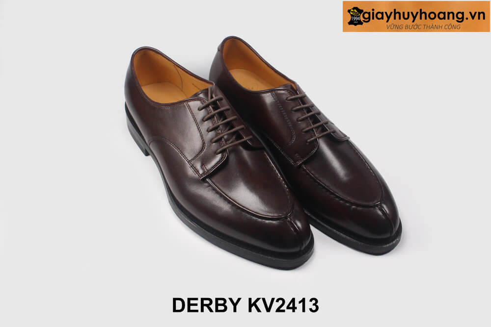 ban-giay-tay-derby-nam-cong-so-kv2413-3 Size 42 giày da derby nam đế cao su khâu goodyear KV2413 005
