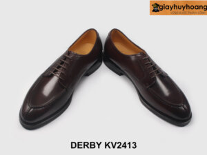 Size 42 giày da derby nam đế cao su khâu goodyear KV2413 004