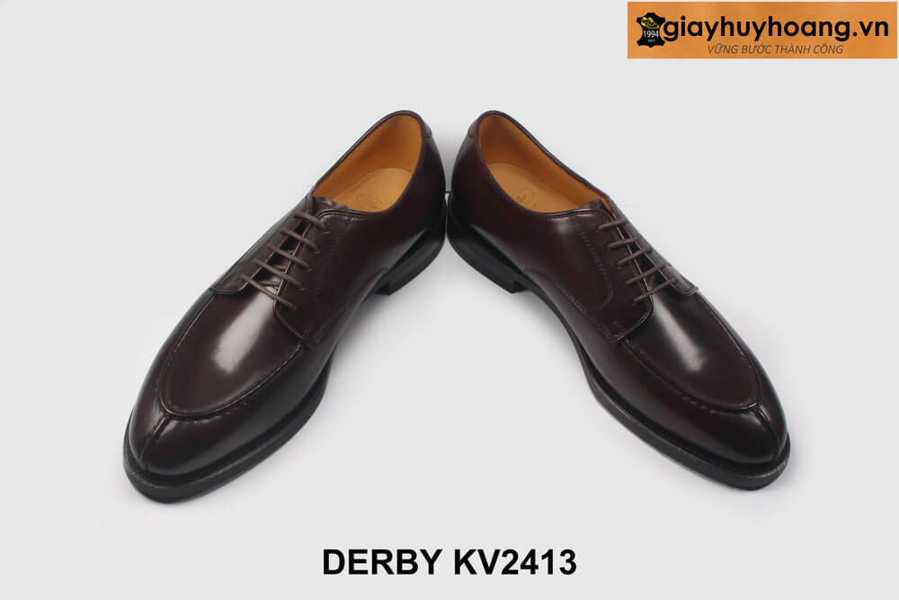 ban-giay-tay-derby-nam-cong-so-kv2413-4 Size 42 giày da derby nam đế cao su khâu goodyear KV2413 004