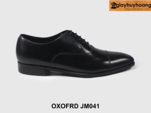 Size 43 giày da oxford nam đen công sở đẹp JM041 001