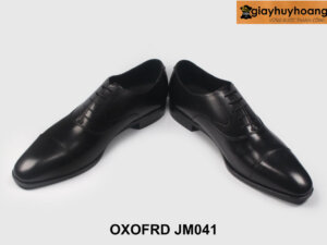Size 43 giày da oxford nam đen công sở đẹp JM041 004