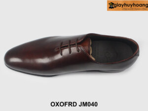 Size 39 giày da oxford nam wholecut màu nâu JM040 005