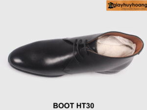 Giày da nam cổ lửng thời trang Boot HT030005