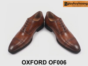 Giày da oxford nam chính hãng màu bò OF006 004