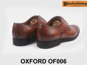 Giày da oxford nam chính hãng màu bò OF006 002