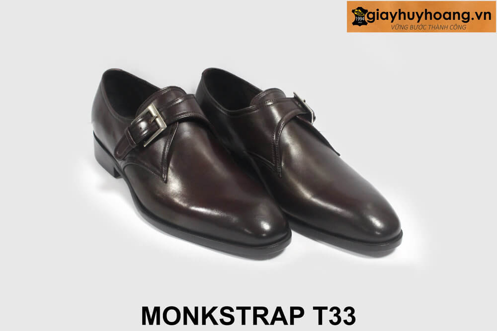 ban-giay-da-nam-monkstrap-t33-cao-cap-min-2 Giày da nam 1 khóa đế khâu chỉ Monkstrap HT33 004