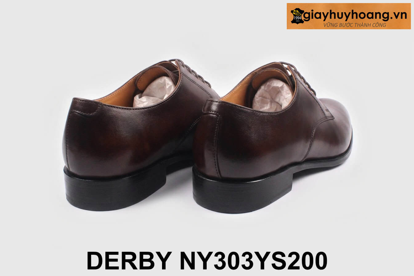 ban-giay-tay-nam-thu-cong-derby-ny303ys200-2 Giày derby nam màu nâu công sở đẹp NY303YS200 003