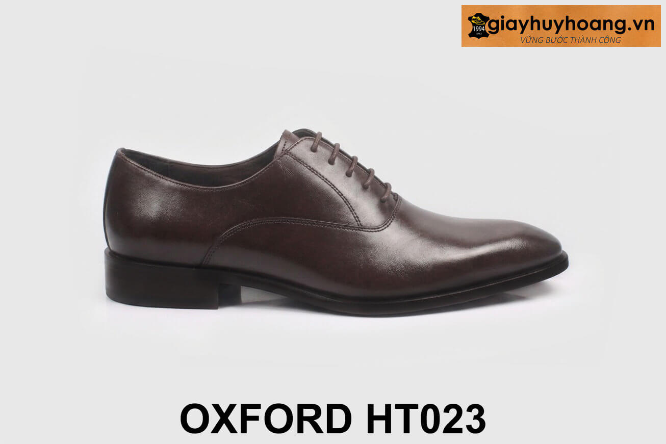 ban-giay-tay-nam-thu-cong-oxford-ht023-cao-cap-1 Giày da nam công sở chính hãng đẹp màu nâu Oxford T023 001