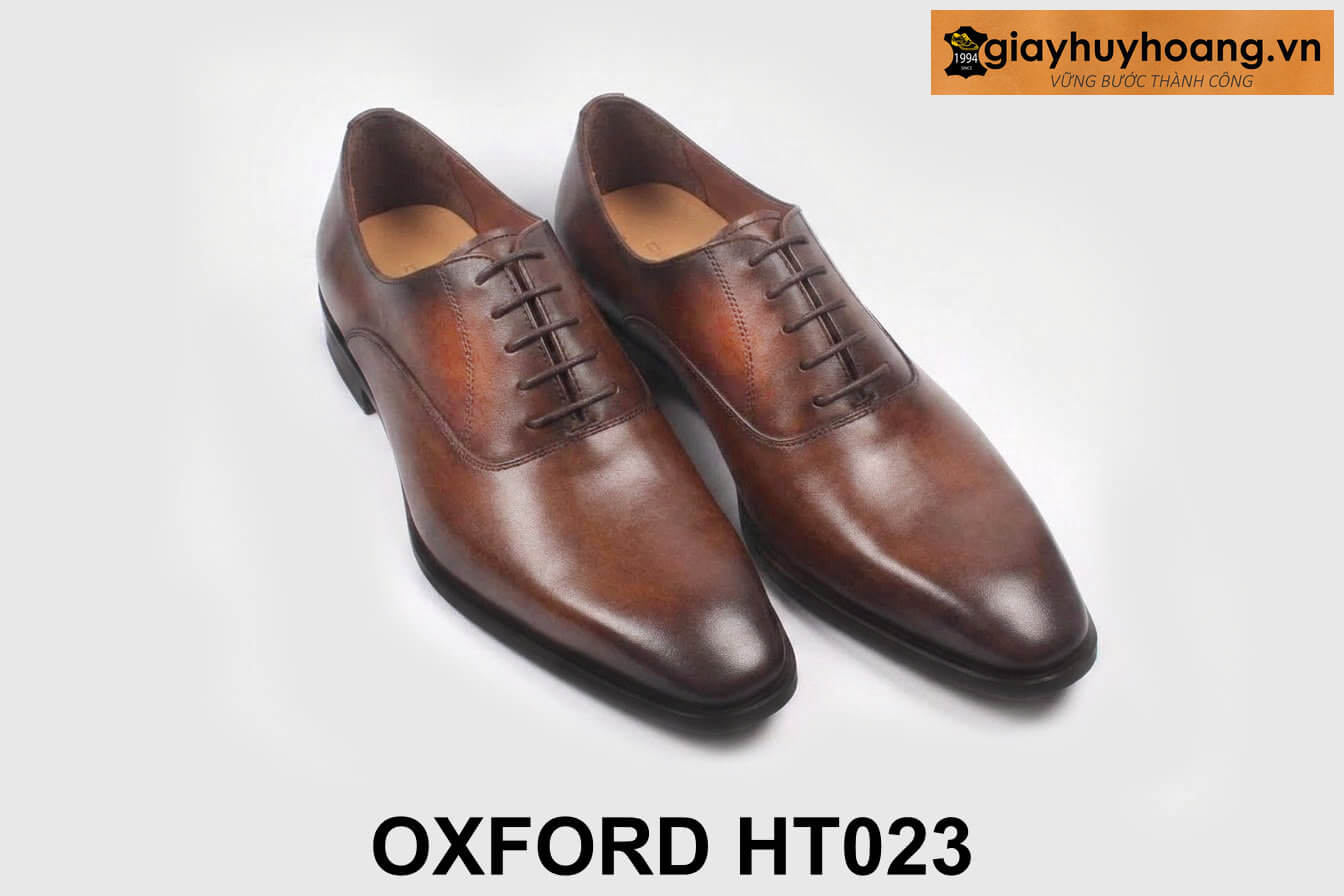 ban-giay-tay-nam-thu-cong-oxford-ht023-cao-cap-3 Giày tây nam mũi thon nhọn cao cấp Oxford T023 004