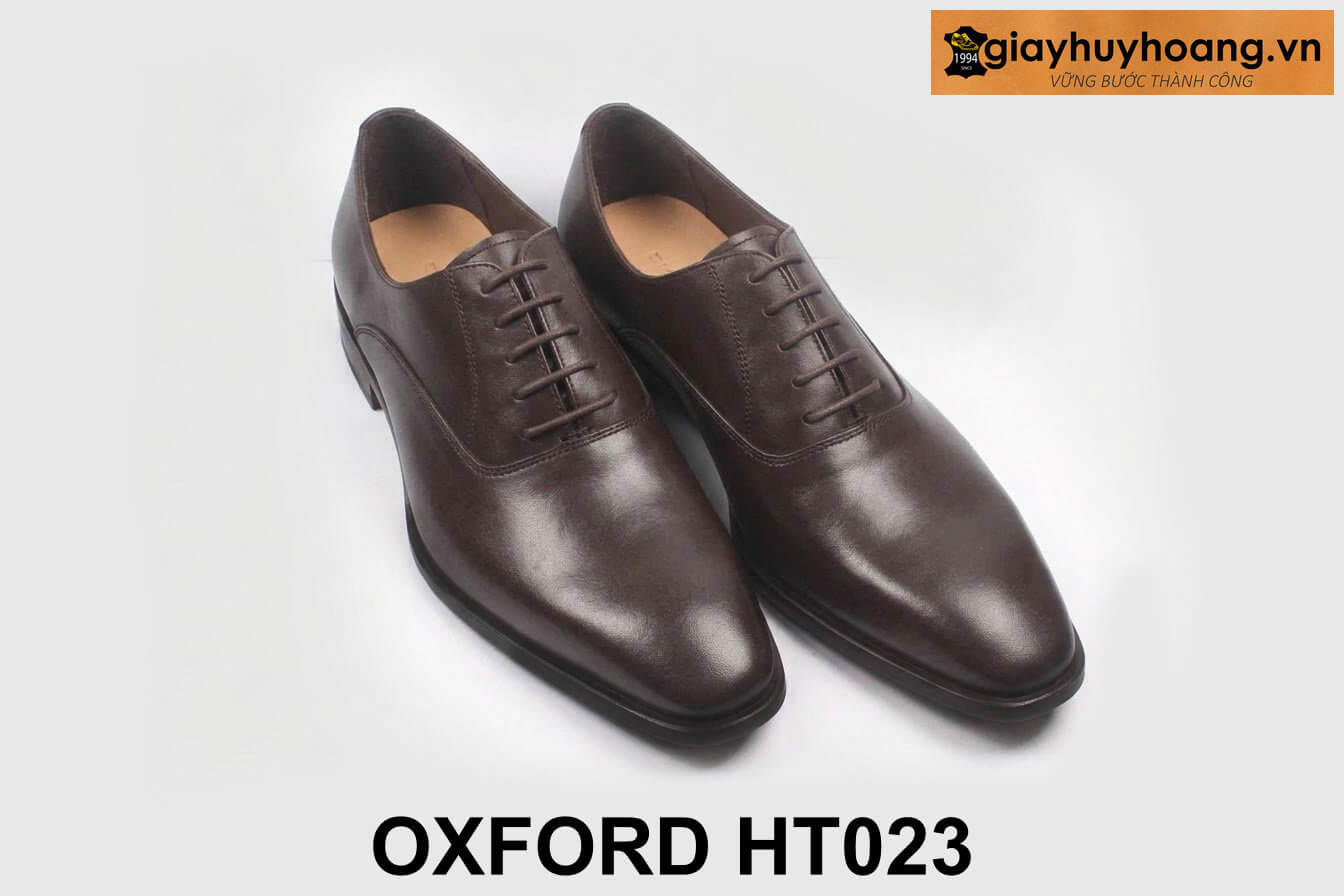 ban-giay-tay-nam-thu-cong-oxford-ht023-cao-cap-6 Giày da nam công sở chính hãng đẹp màu nâu Oxford T023 004