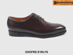 [Size 41] Giày da oxford Wholecut màu nâu E1RLYS 001