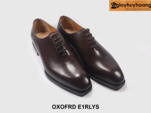 [Size 41] Giày da oxford Wholecut màu nâu E1RLYS 005