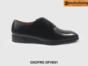 Size 41 giày da màu đen oxford nam wholecut OFVE01 001