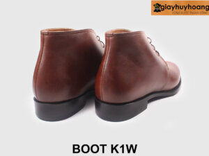 Giày da cổ thấp nam nâu sáng Chukka Boot K1W 002