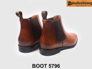 Giày da boot nam màu bò phong cách Boot 5796 003