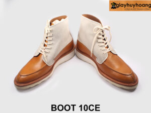 Giày boot nam da bò thể thao trẻ trung 10CE 004