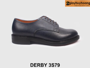 Giày da nam mũi tròn phối quần jeans đẹp Derby 3S79 001