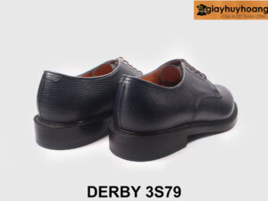 Giày da nam mũi tròn phối quần jeans đẹp Derby 3S79 003