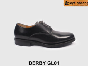 Giày da nam size 37 nhỏ chính hãng Derby GL01 001