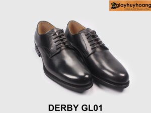 Giày da nam size 37 nhỏ chính hãng Derby GL01 005