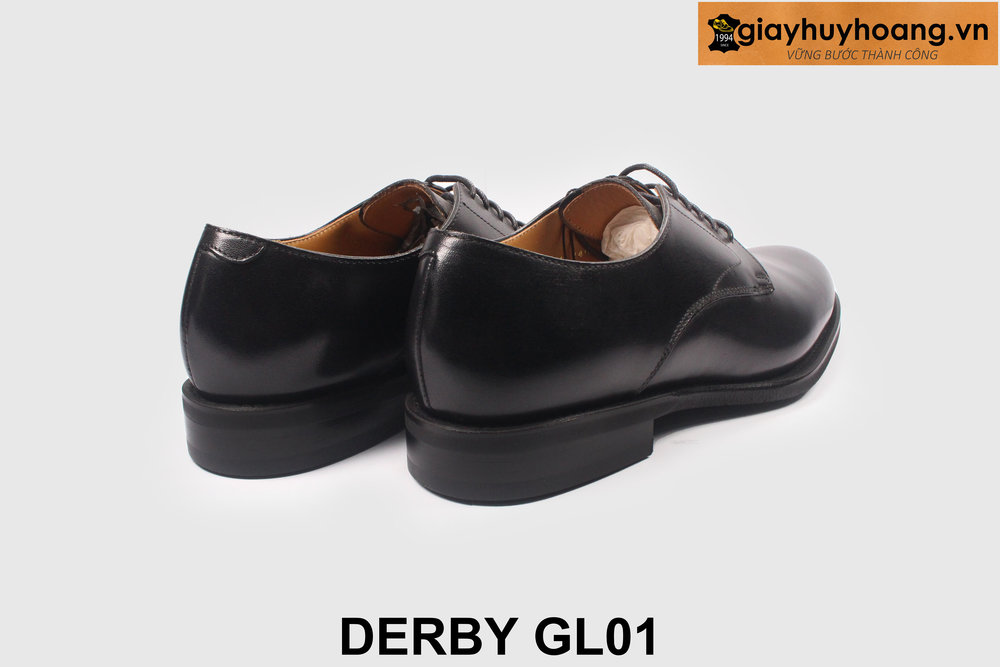ban-giay-da-derby-nam-mau-den-giayhuyhoang-gl01-5 Giày da nam size 37 nhỏ chính hãng Derby GL01 003