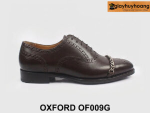 [Size 42] Giày da nam thời trang độc đáo brogues Oxford OF009G 001