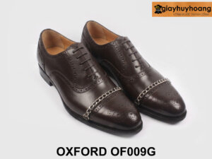 [Size 42] Giày da nam thời trang độc đáo brogues Oxford OF009G 003