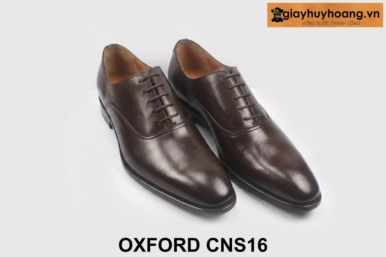 ban-giay-da-nam-cao-cap-oxford-cns16-nau-2 Giày da oxford nam nâu mũi trơn CNS16 004