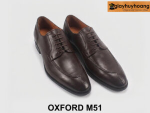 Giày da derby nam da bê con mịn đẹp cao cấp M51 004