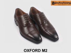 Giày oxford nam đẹp công sở màu nâu M2 004