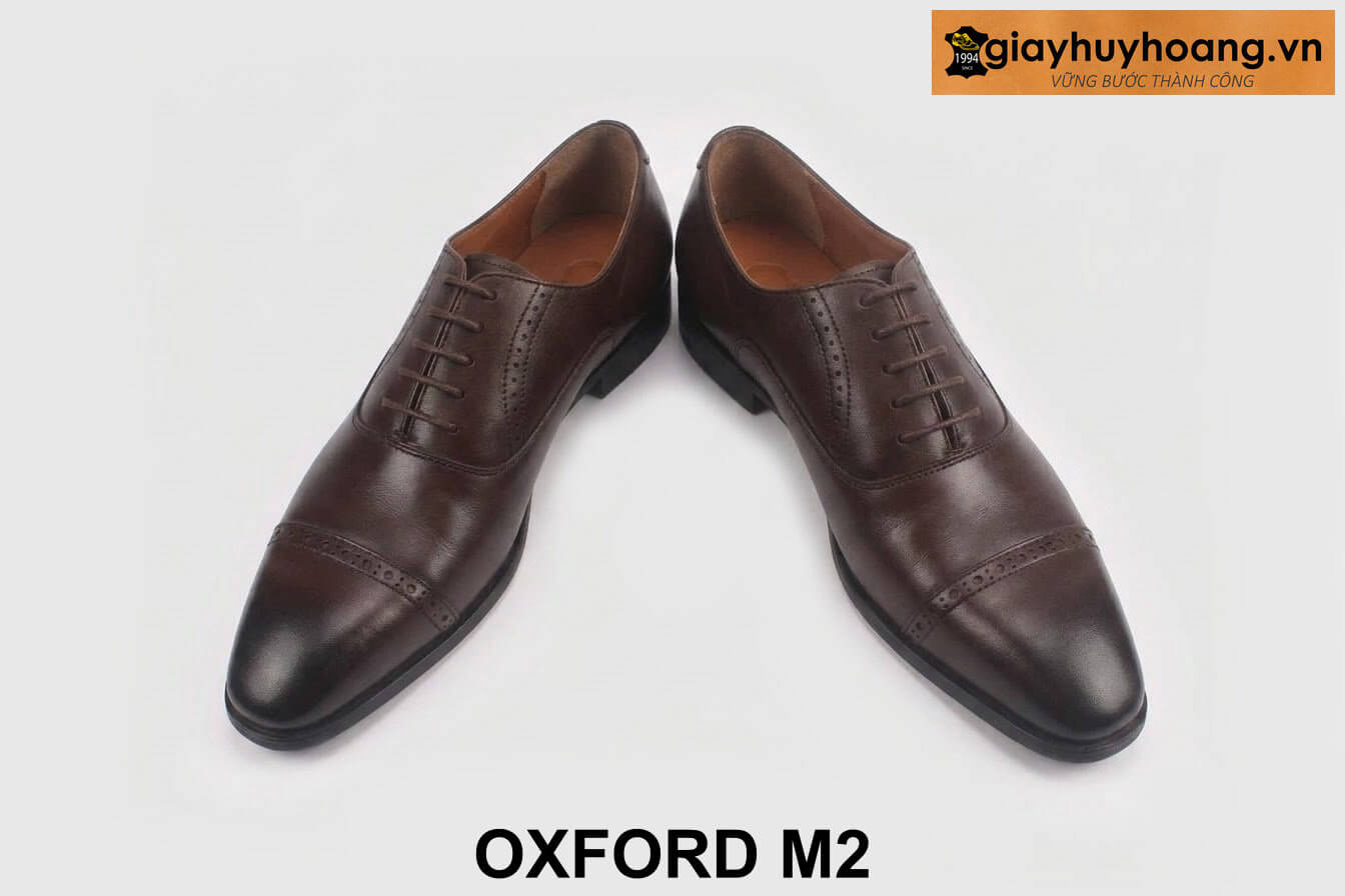 ban-giay-da-nam-oxford-cao-cap-m2-nau-2 Giày oxford nam đẹp công sở màu nâu M2 003