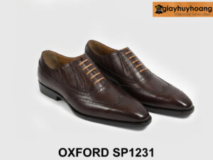 Giày tây oxford dây giả dạng giày lười cao cấp SP1231 004
