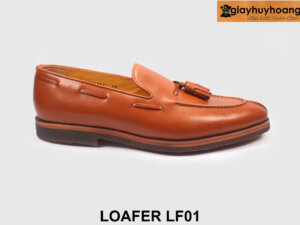 Giày lười nam trẻ trung hàng hiệu màu bò Loafer LF01 001
