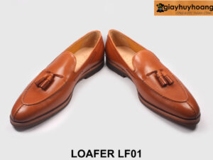 Giày lười nam trẻ trung hàng hiệu màu bò Loafer LF01 003