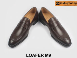 Giày lười nam màu nâu công sở chính hãng Loafer M9 002