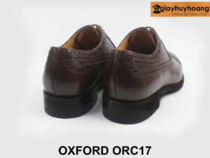 Giày tây thời trang nam Oxford nâu sang trọng ORC17 003